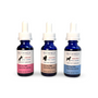 Three Botanica CBD Pet Drops bottles for small and large pets in bacon and unflavored options
