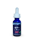 Blue bottle of Botanica Night Drops full-spectrum hemp extract in mint flavor, 2500mg