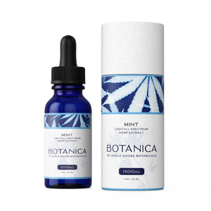 CBD Drops | Extra Strength 1500 mg Drops Botanica by Eagle House Botanicals 