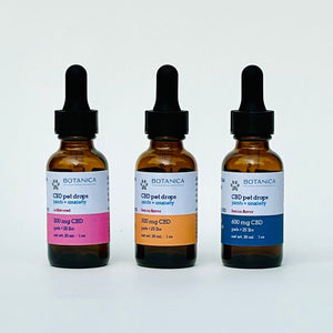 CBD Pet Drops | bacon: 300 mg for Small Dogs Animals & Pet Supplies Botanica by Eagle House Botanicals 